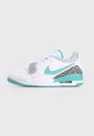 Tenis Lifestyle Blanco-Verde Menta-Gris Nike Air Jordan Legacy 312 Low de Nike