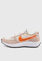 Tenis Lifestyle Palo Rosa-Beige-Naranja Nike Waffle Debut de Nike