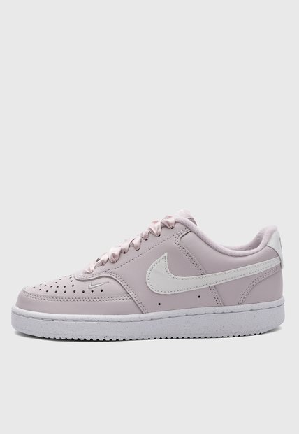 Tenis Lifestyle NIKE Court Vision Low Next Nature Rosa Mauve