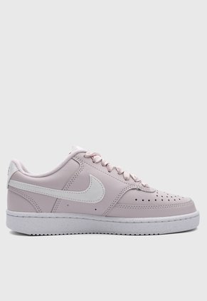 Tenis Lifestyle NIKE Court Vision Low Next Nature Rosa Mauve