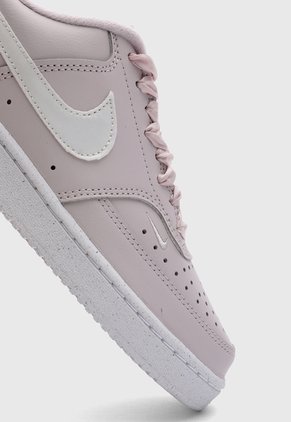 Tenis Lifestyle NIKE Court Vision Low Next Nature Rosa Mauve