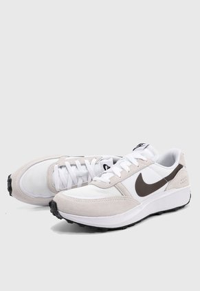 Tenis Lifestyle Blanco-Gris Claro-Negro Nike Waffle Debut