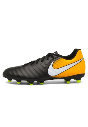 Guayo Negro-Blanco-Naranja Nike Tiempo Rio IV Fg