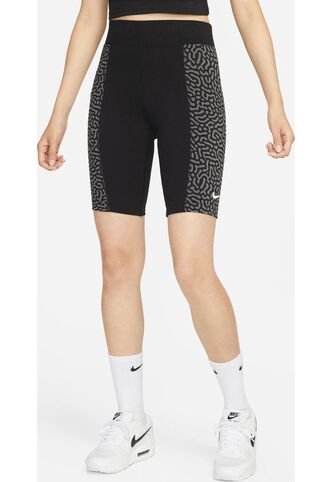 Licra Mujer Nike Sports Shine Midrrise Bike Sohrt Nike