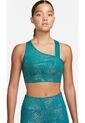 Top Mujer Nike Dry Fit Swoosh Aop Bra de Nike
