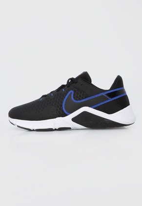 Tenis Training Negro-Azul-Blanco Nike Legend Essential 2