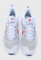 Tenis Running Azul Grisaceo-Naranja Neon-Blanco Nike Downshifter12 de Nike