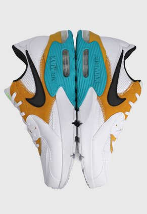 Tenis Lifestyle Blanco-Amarillo-Azul Nike Air Max Excee