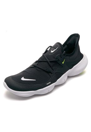 Tenis Running Negro-Blanco Nike Free Rn 5.0