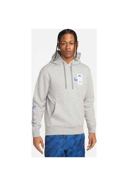 Buzo Hombre Nike Sportswear Hoodie Af1 Open Gris Compra Ahora Dafiti Colombia