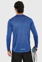 Camiseta Manga Larga Azul-Gris Nike Running Dri Miller de Nike