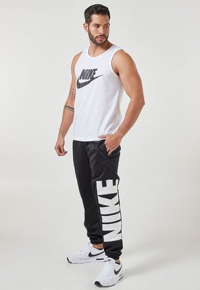 Pantalón Sudadera Negro-Blanco Nike Starting 5 Tapered