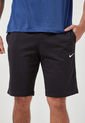 Bermuda Negro-Blanco Nike Sportswear Swoosh de Nike