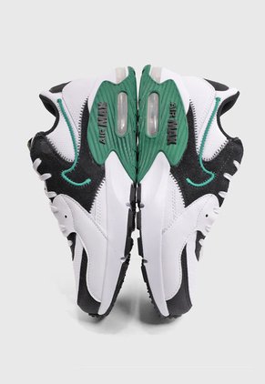 Tenis Lifestyle Blanco-Negro-Verde Nike Air Max Excee