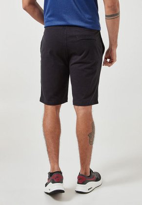 Bermuda Negro-Blanco Nike Sportswear Swoosh