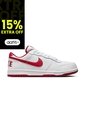 Tenis Nike Big Low Hombre-Blanco/Rojo de Nike