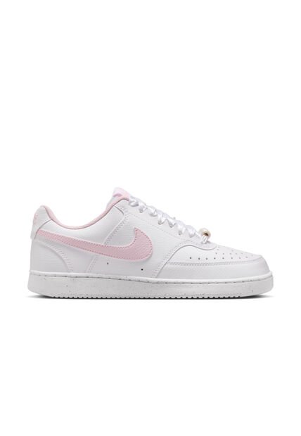 Tenis Nike Court Vision Lo Le Mujer-Blanco/Rosa