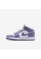 Tenis Unisex Niño Air Jordan 1 Mid Morado de Nike