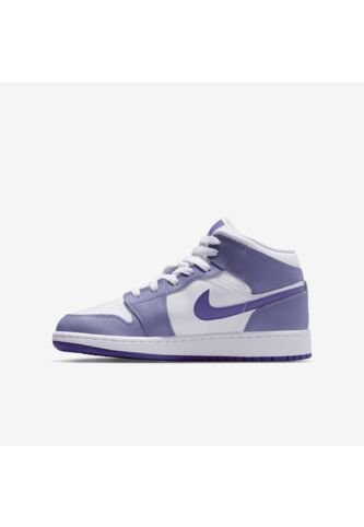 Tenis Unisex Niño Air Jordan 1 Mid Morado Nike