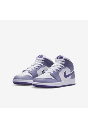 Tenis Unisex Niño Air Jordan 1 Mid Morado