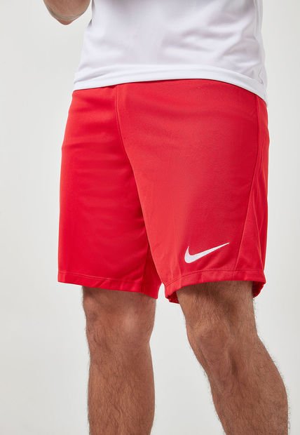 Pantaloneta Rojo-Blanco Nike Park III