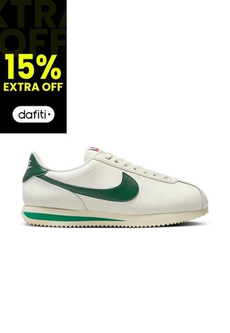 Tenis Nike Cortez Mujer-Blanco Nike
