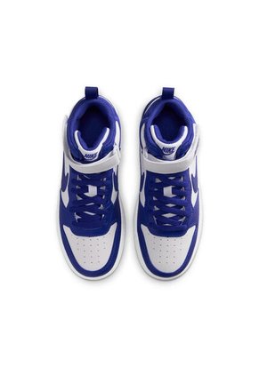 Tenis Unisex Niño Nike Court Borough Mid 2 Blanco