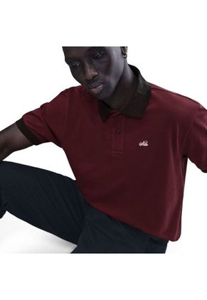 Polo Hombre Nike Life Rojo