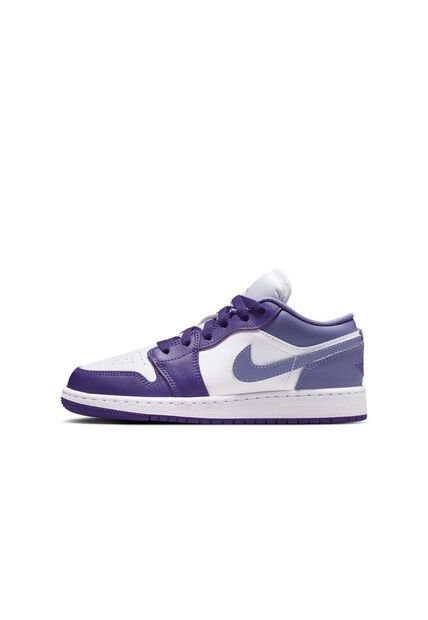 Tenis Unisex Niño Air Jordan 1 Low Morado