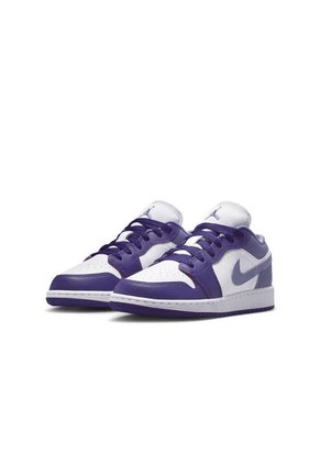 Tenis Unisex Niño Air Jordan 1 Low Morado