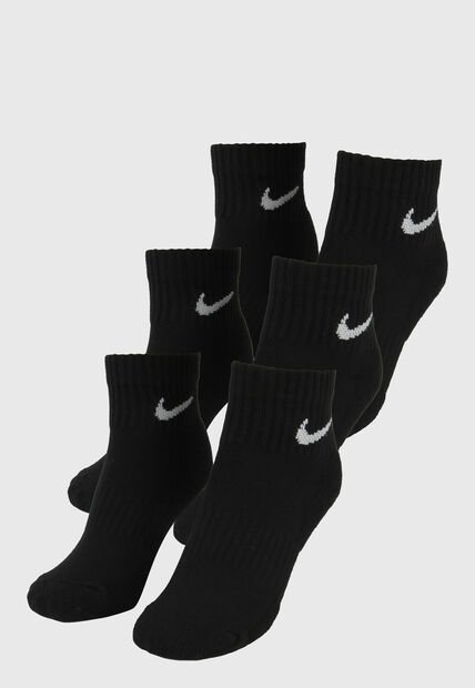 Medias X3 NIKE Everyday Cushioned Negro