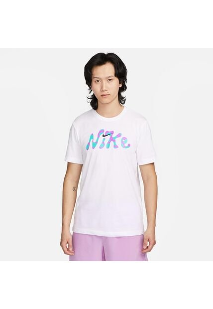 Camiseta Hombre Nike Dri Fit Dye 1 Blanco