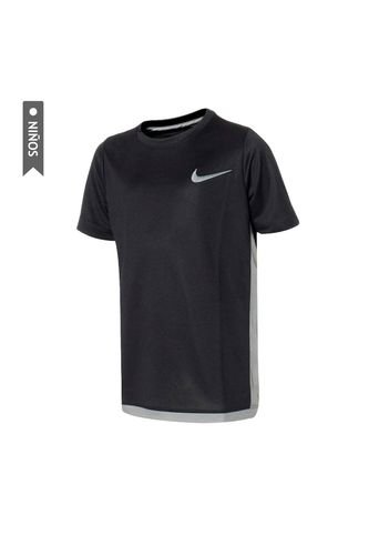 Camiseta Nike Dry Fit Trophy Para Niños-Negro Nike