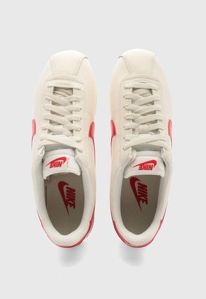 Tenis Lifestyle Beige-Rojo NIKE Cortez