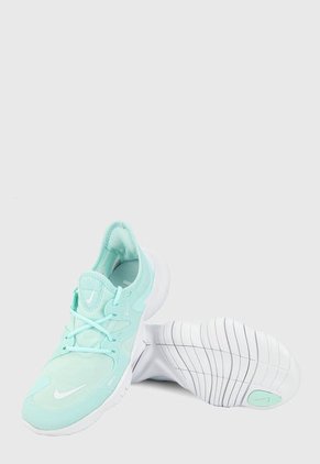 Tenis Running Verde Menta-Blanco Nike Free RN 5.0