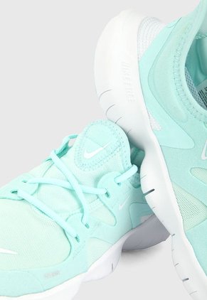 Tenis Running Verde Menta-Blanco Nike Free RN 5.0