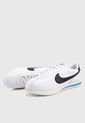 Tenis Lifestyle Blanco-Negro-Azul Nike Cortez de Nike