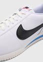 Tenis Lifestyle Blanco-Negro-Azul Nike Cortez de Nike