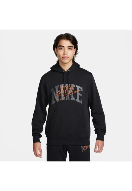 Buzo Hombre Nike Club Fleece Arch Gx Negro