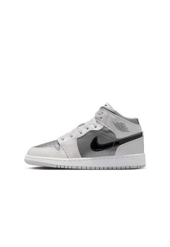Tenis Unisex Niño Air Jordan 1 Mid Se Negro Nike