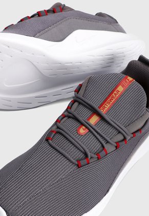 Tenis Lifestyle Gris-Blanco-Rojo Nike Viale