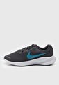 Tenis Running Negro-Blanco-Turquesa Nike Revolution 7 de Nike