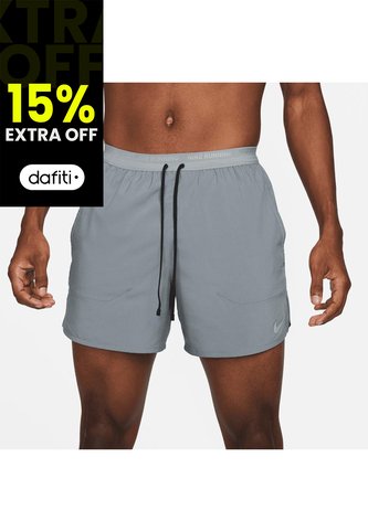 Pantaloneta Hombre Nike Stride Gris Nike