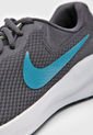 Tenis Running Negro-Blanco-Turquesa Nike Revolution 7 de Nike