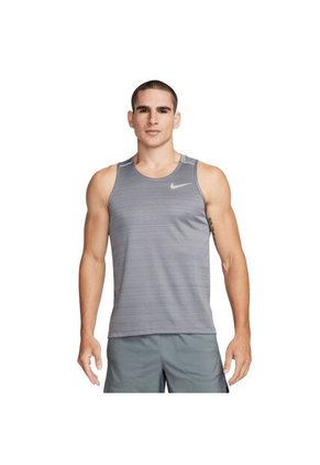 Camiseta Sin Mangas Nike Df Miler Ta Hombre-Gris