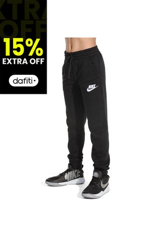 Pantalón Unisex Niño Nike Sportswear Club Fleece Negro Nike