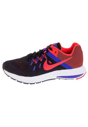 Running Negro-Coral Neón Nike Zoom Winflo 2