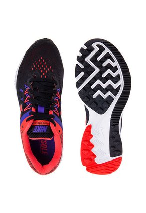 Running Negro-Coral Neón Nike Zoom Winflo 2