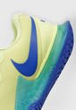 Tenis para Tennis Amarillo Neón-Azul Nike Court Zoom Vapor Cage 4 Rafa de Nike