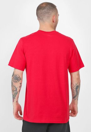 Camiseta Rojo-Beige-Negro Nike Just Do It Swoosh Tee